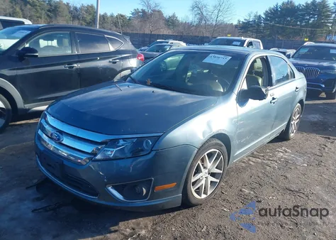 2011 Ford Fusion Sel z USA, uszkodzony, nr VIN 3FAHP0JAXBR254393